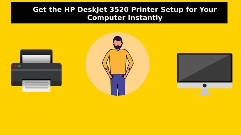 HP DeskJet 3520 Printer setup