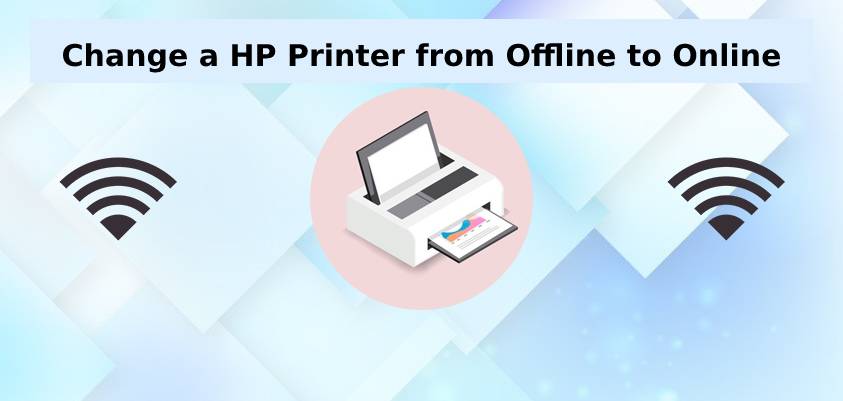 Change a HP Printer from Offline to Online