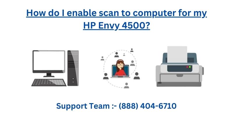 HP Envy 4500 Scan To Computer