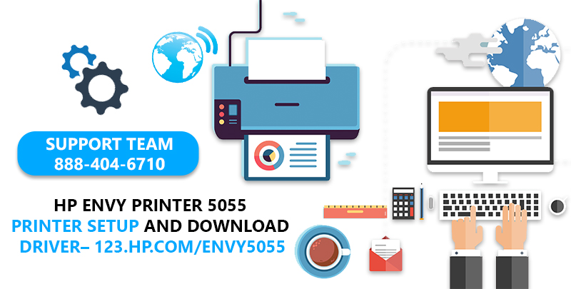 HP Envy Printer 5055 Printer Setup and Download Driver