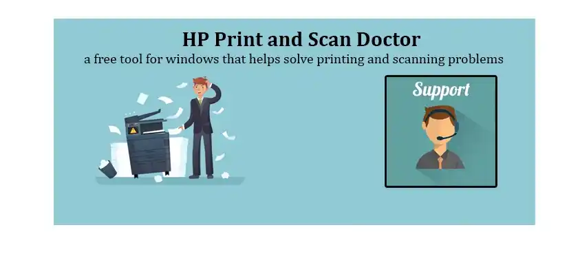 Fix HP Printer Problem HP Print And Scan Doctor