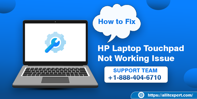 HP Laptop Touchpad Not Working