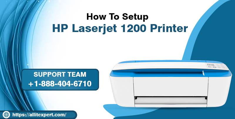 setup hp laserjet 1200 printer