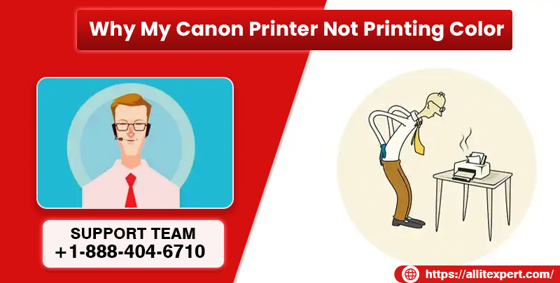 Canon Printer Not Printing Color