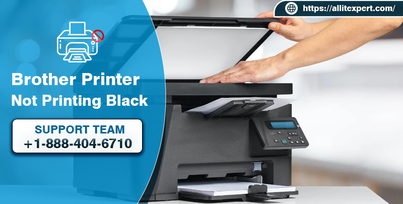 Brother printer not printing black