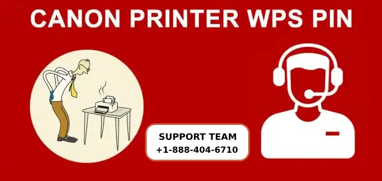 Canon Printer WPS Pin