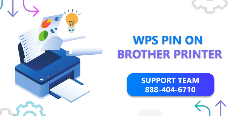 WPS pin on Brother Printer