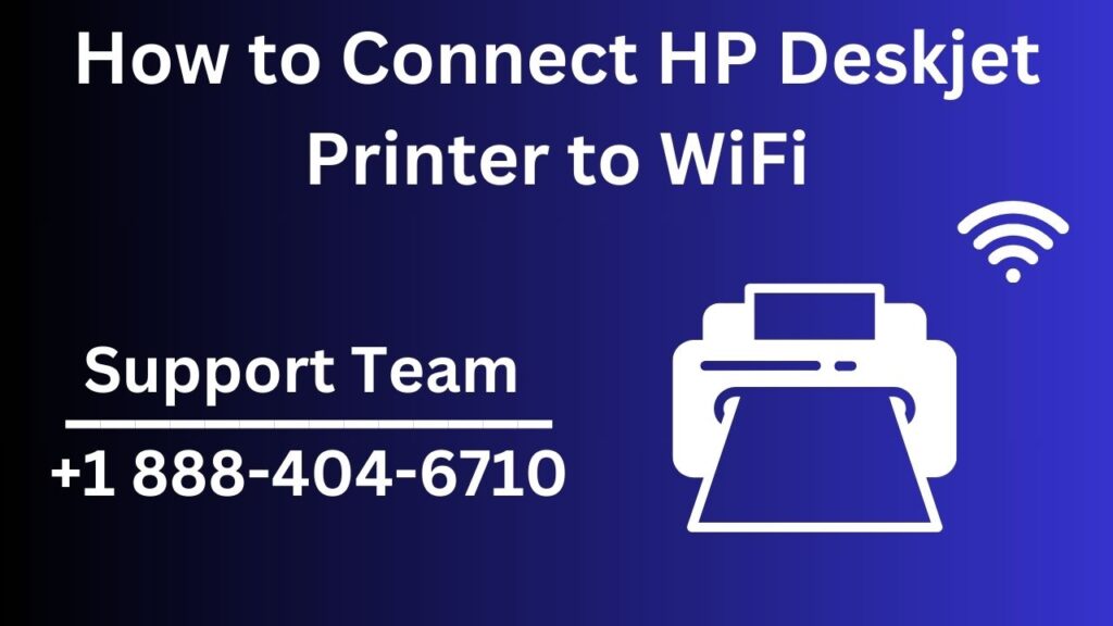 Easy Way To Connect HP Deskjet Printer to wireless network 