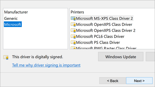 best place to obtain the latest printer driver