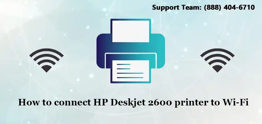 HP Deskjet 2600 Connect to WiFi