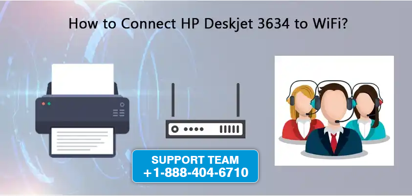 HP Deskjet 3634 to WiFi