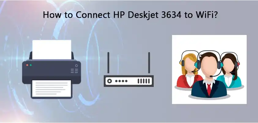 HP Deskjet 3634 to WiFi