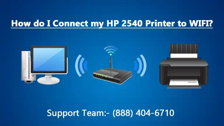 hp deskjet 2540 connect to wifi