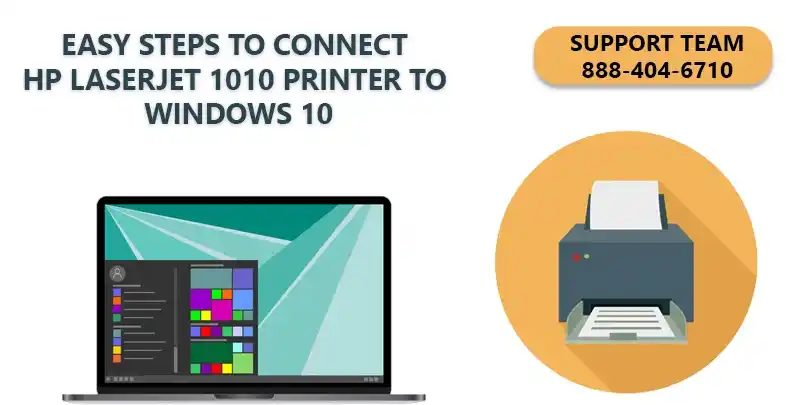 Connect HP LaserJet 1010 Printer to Windows 10