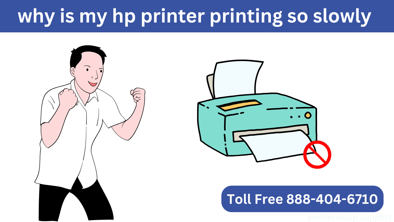 why is my printer printing so slow 2024