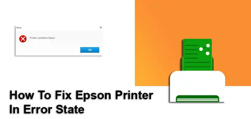 Fix Epson Printer In Error State