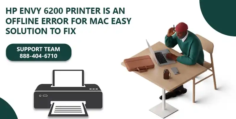 Fix HP Envy 6200 Printer is an Offline Error for Mac