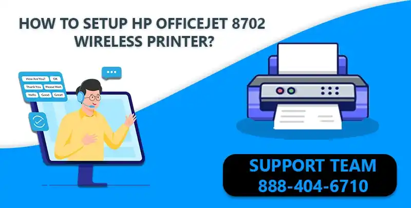 Setup HP OfficeJet 8702 Wireless Printer