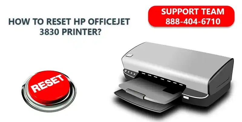 reset hp officejet 3830 printer