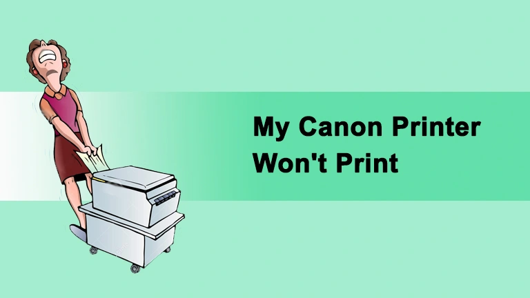 Canon Printer Won't Print