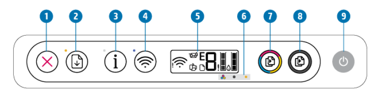 how to connect hp deskjet 2700 to wifi