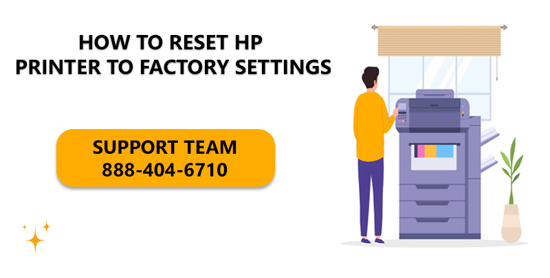 How to reset hp printer