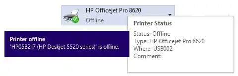 Fix Printer Showing Offline Error