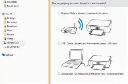 fix the default error on my hp printer