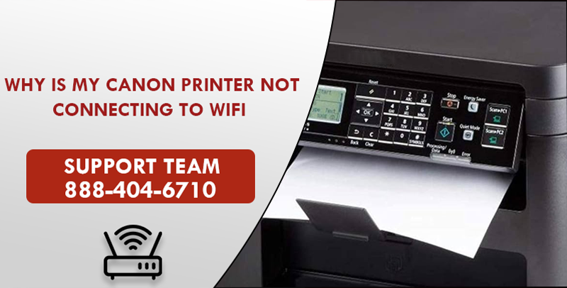 Canon Printer Not Connecting to WiFi