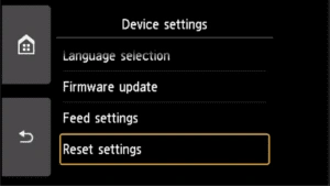 default canon printer password