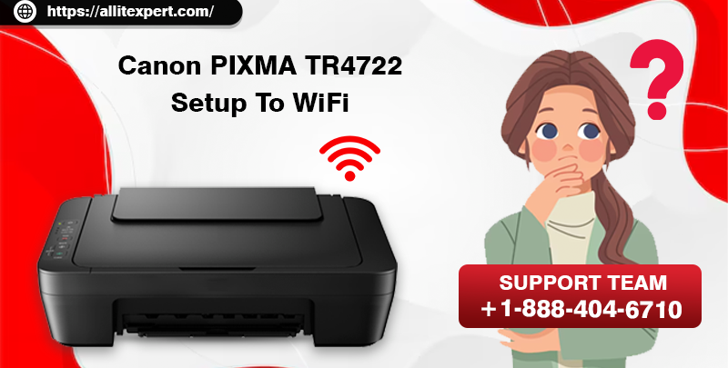 Canon PIXMA TR4722 Setup To WiFi