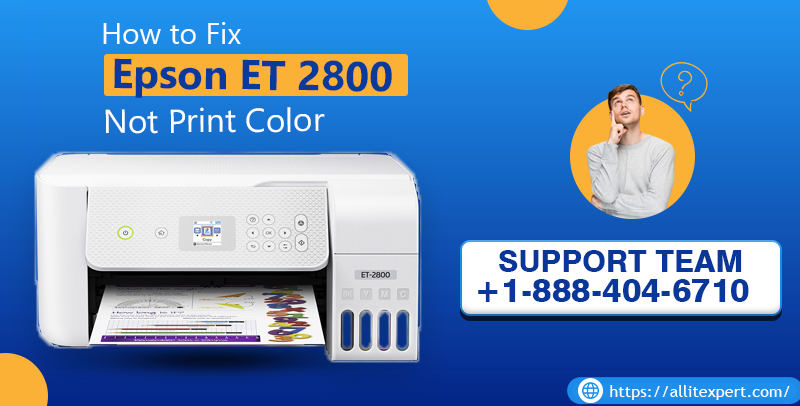 Epson ET 2800 Not Printing