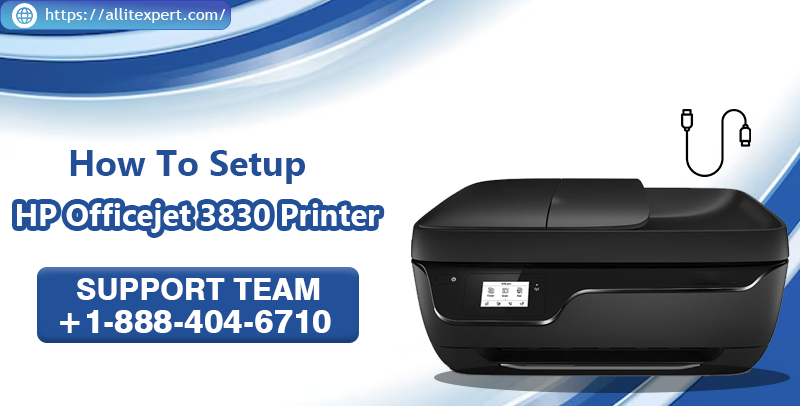 HP Officejet 3830 Printer Setup