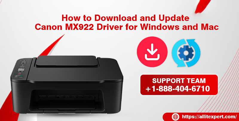 How to Download Canon MX922 Driver