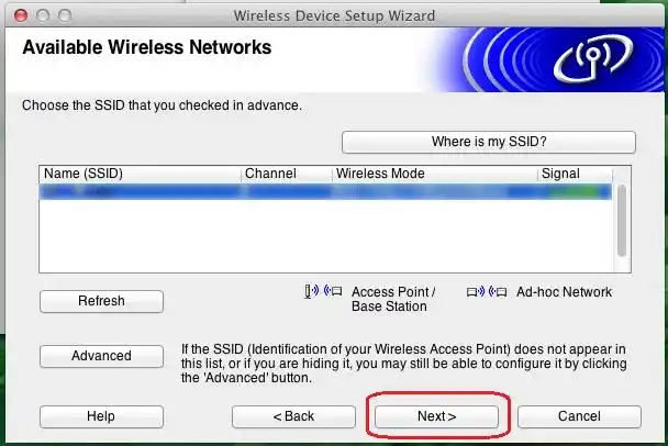 wireless printer setup